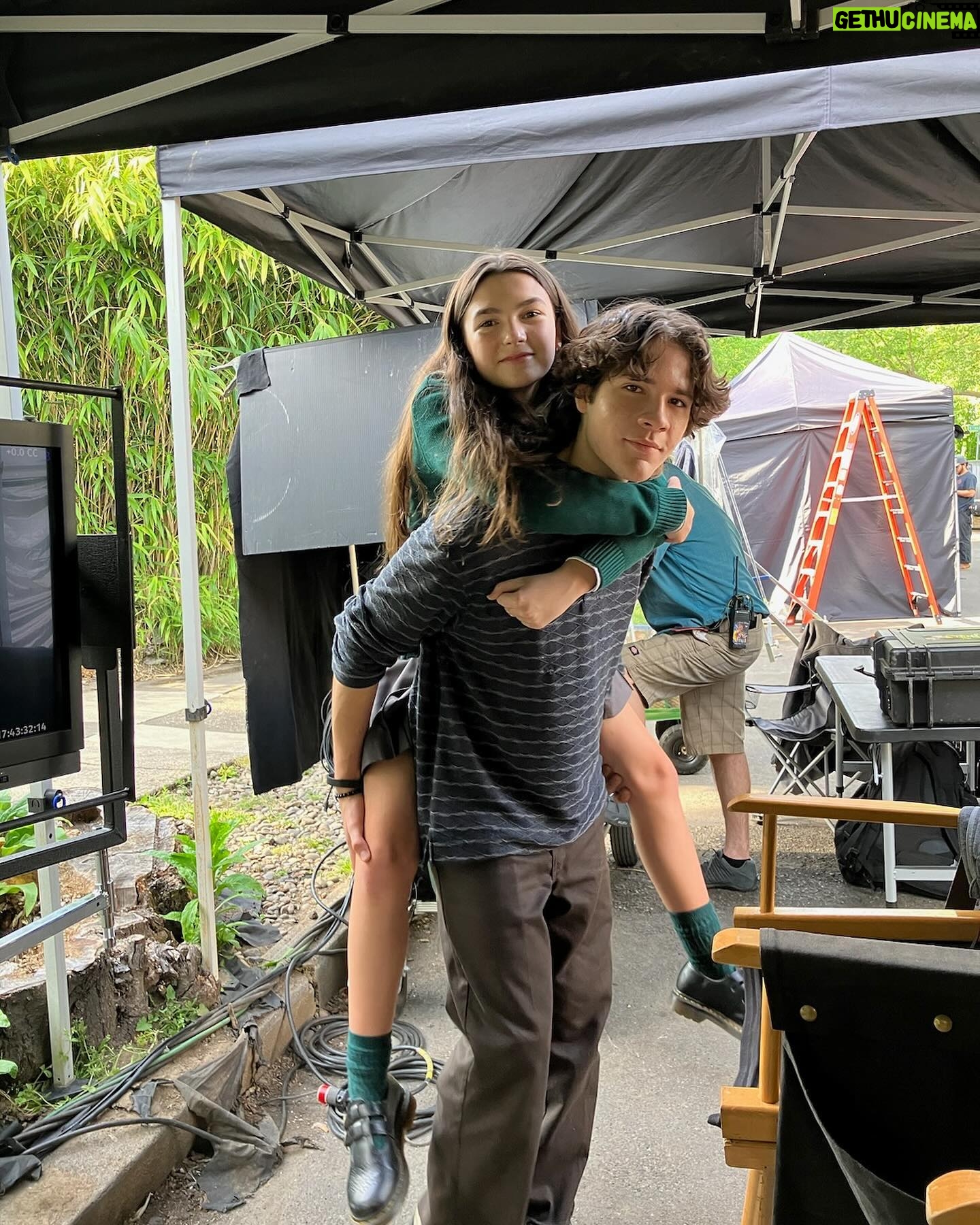 Brooklynn Prince Instagram - Little Wing BTS. Love these souls with my whole heart. ❤️
