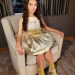 Brooklynn Prince Instagram - Last night was a dream. 💫💛 Dress: @junonafashionhouse ⭐️ Hair/MU: @emilylynnandcompany 💄 Styling: My Mama❤️ Photos: Aunt Kendall 🙃