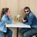 Brooklynn Prince Instagram - Two besties walk into a cafe wearing denim. 😎🆒💚🙃🫶🏻💥🥸🤓