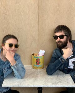 Brooklynn Prince Instagram - Two besties walk into a cafe wearing denim. 😎🆒💚🙃🫶🏻💥🥸🤓