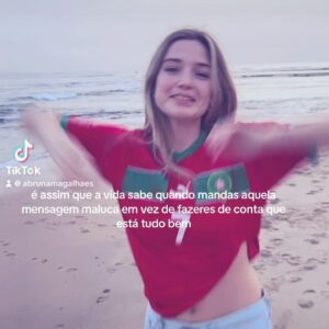 Bruna de Magalhães Instagram - only jacket we need is a glass of wine