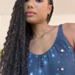 Bruna Inocencio Instagram - Usando a maquiagem do teste