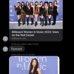 Bryana Salaz Instagram - if u woulda told me a month ago id be dancing w Kim Petras 2 ft away from TWICE after taking carpet pics next to lana del rey at the Billboard Women in Music Awards after releasing my first single.. actually i still don’t believe this happened wtf