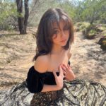 Bryana Salaz Instagram - who tryna do blood magic on a full moon in the woods 👗: @galaqueens
