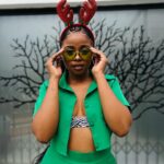 Buntu Petse Instagram - ‘Twas the Szn😍🎄💚❤️🤍 #friendsmas @mbuyik_ ❤️🙏🏾🥹