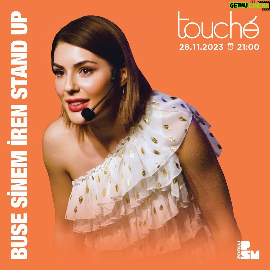 Buse Sinem İren Instagram - 28 Kasım 21:00’de @touche_psm ‘deyim. Beklerim efendim ☺️ biletler @passo ‘da.