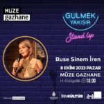 Buse Sinem İren Instagram – 8Ekim’de @muzegazhane ‘deyim 😊 buyrun gelin
#ibbkültürsanat #ibbkultur #gulmekyakisir