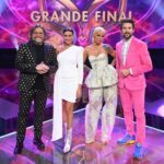 Áurea Instagram - Como assim já estamos no final?😭 Preparem-se para as maiores surpresas d'A Máscara!! Na @sicoficial 💛🥳