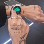 Áurea Instagram - O #galaxywatch6 a acompanhar e a monitorizar todos os meus treinos 💛 #galaxyai #galaxywatch