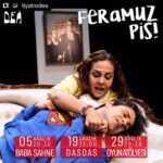 Çiçek Dilligil Instagram - BU AY FERAMUZ’um 🎭🧿 #Repost @tiyatrodea with @use.repost ・・・ FERAMUZ PİS! Aralık ayı oyunları; 5 Aralık: Baba Sahne 19 Aralık: DasDas 29 Aralık: Oyun Atölyesi