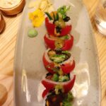 Élodie Routhier Instagram - Soirée parfaite dans mon restaurant de sushis pref à Québec 🍱 @nihon_sushibar