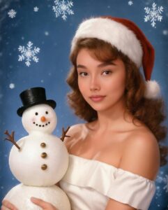 Üzel Kərimova Instagram - ‘Qonşudan geri qalma’ postu 🎄❄️☃️