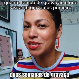 Cíntia Raquel Instagram - Quanto tempo vocês acham que a gente demorava pra gravar um capítulo de meia hora? Vídeo da série em história ao #castelo30anos #casteloratimbum