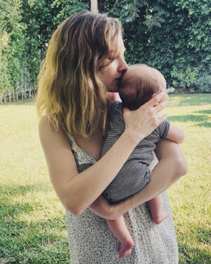 Caitlin Thompson Instagram - Two and a half months of baby bliss.
Hey world, meet Benjamin. ❤️