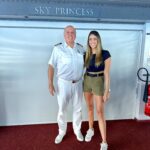 Caitlin Dechelle Instagram – POV: bridge tour from the sky princess 🚢