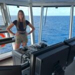 Caitlin Dechelle Instagram – POV: bridge tour from the sky princess 🚢