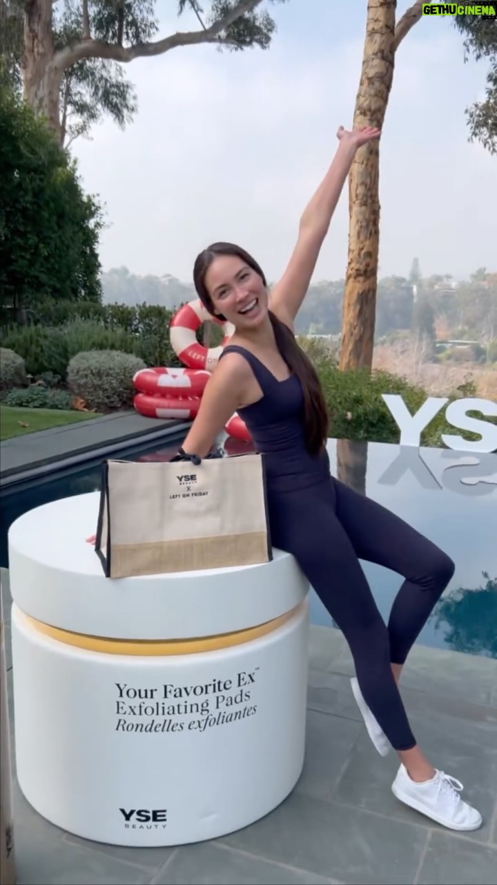 Caitlin McHugh Instagram - @mollybsims & @ysebeauty just launched my favorite eye product ever Wide Awake Brightening Eye Cream and hosted the best event I’ve ever been to. Ultimate self-care day with a workout by @gabbyreece wearing my new favorite workout brand @leftonfriday followed by delicious healthy snacks, then testing out the new product to make sure we left looking as good as we felt! Can’t forget the monogrammed goodie bags by @rachelmiriamla filled with more fun stuff. Thank you @hannahskvarla for inviting me. Happy to see @angeliquecabral and @elsamariecollins there too!