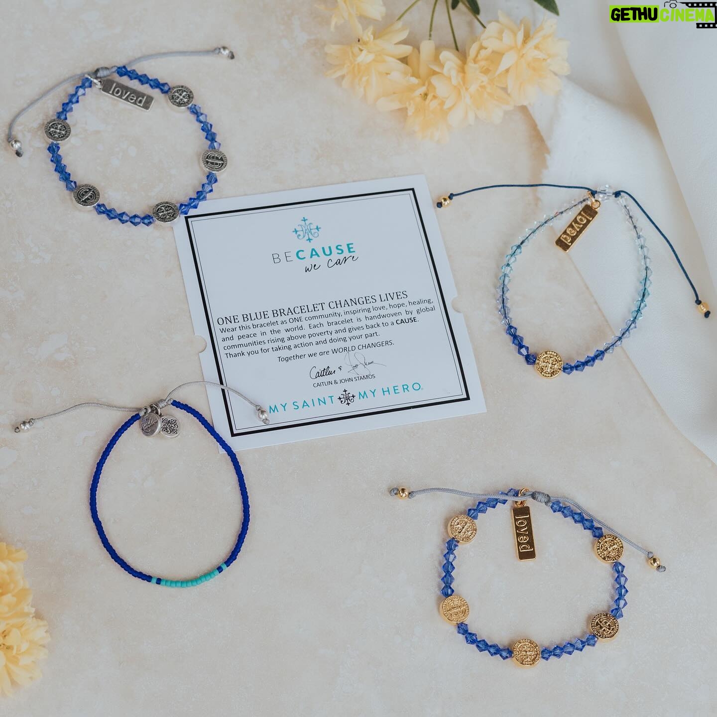 Caitlin McHugh Instagram - We created our blue BeCAUSE We Care bracelets to honor and support a cause dear to our friend Bob Saget’s heart @srfcure His sister passed away from this awful scleroderma and we wish to continue his legacy by helping fund research for others still fighting, like Kierra Flowers. Today is Bob Saget’s birthday, and while we think of him everyday, today is extra special.
