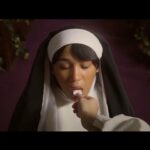 Caitlin Stasey Instagram - A lot of people I love worked really hard to help me and @aliek_music make our horny dreams come true. This Friday you can be horny too! Nun and best actor winner: @the.jazz DP: @mrdingey Production design: @eitherrorr Production design assist: @nalisooki Producer: @samantha.sergeant Edit: @danduno Color: @sderlug 💖👺💃🏽