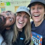Cameron Esposito Instagram - Grateful for my mashed potato queen (and Emily & Jessica & Noah & Jason & Ruby’s small shaved ankle & Rachel who I will see today) 🧡🤎💛