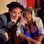 Cameron Esposito Instagram - Appa and Azula energy in Emily and Al’s Trick or Treat zone and in the world.