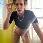 Cameron Esposito Instagram - Face • pants • pants • pants • pants • wall • couch • Joel • treat w @worldofwonder coming soon.