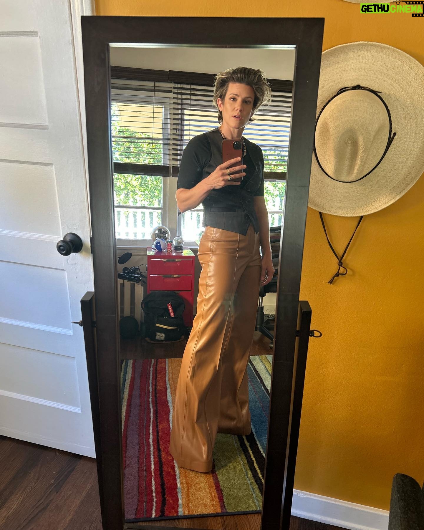 Cameron Esposito Instagram - Face • pants • pants • pants • pants • wall • couch • Joel • treat w @worldofwonder coming soon.
