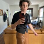 Cameron Esposito Instagram - Face • pants • pants • pants • pants • wall • couch • Joel • treat w @worldofwonder coming soon.