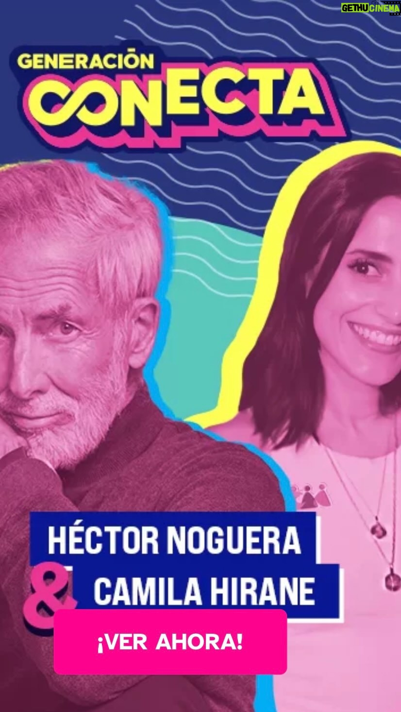 Camila Hirane Instagram - @conectamayor nos invitó a @hectornogueraillanes y a mi a participar de la campaña “Generación Conecta” que busca combatir la discriminación por edad. Un honor para mi compartir con este actor maravilloso de tanto oficio y trayectoria 🧡 link en mis stories!