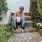 Camila Hirane Instagram - Leoncio, amor de mi vida🧡