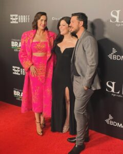 Camilla Belle Instagram - Foi uma honra e alegria co-host a abertura do @hbrfilmfest com @reynaldogianecchini, e poder celebrar o cinema Brasileiro!! Até rolou um forro com @bandafalamansa🎉🇧🇷🥂 It was an honor co-hosting opening night of the Hollywood Brazilian Film Festival and celebrating Brazilian Cinema!!