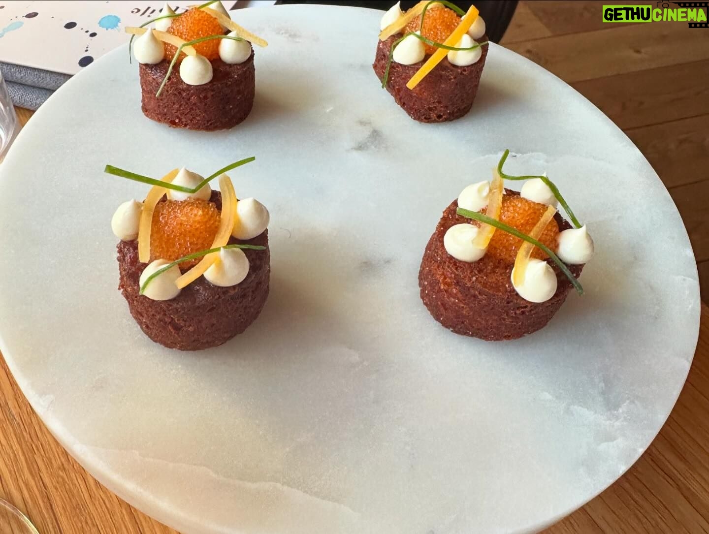 Camilla Läckberg Instagram - Magisk middag på @etoilerestaurang med @lindaingelman @henrikfexeus @simonskold . En av mina absoluta favoritrestauranger! 😍