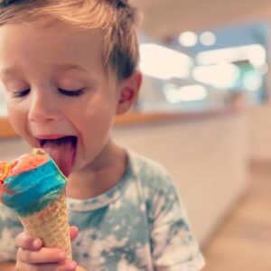Camille Guaty Instagram - This is the week of firsts…

~First day we didn’t cry at drop off
~first time we had ice cream!

Parenting can be so challenging. You question everything you do.  It’s hard to drop them off when they’re crying for you. It’s hard sticking to what you believe in: a no sugar, no dairy diet.  But sometimes a little sugar never hurt anyone…except the fact that he turned into the bull in a China shop and didn’t sleep all night! 

#first #firstdayofschool #mommy #demom #deivf #donorconception #infertility #mommasboy