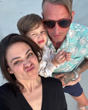 Camille Guaty Instagram - In the meantime…

An unexpected hiatus is not so bad. 

#seistakey #sunset #familytime