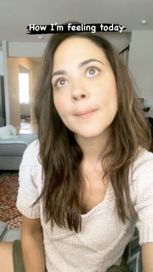 Camille Guaty Instagram - How I’m feeling today….how about you? 

Also…voice over acting is my new favorite 

#smile #fakeittillyoumakeit