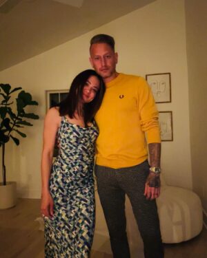 Camille Guaty Instagram - Celebrating 12 years together! I told him the pics were just for me! 🙊🤍 What a fun night! Also, how handsome is he!!💋