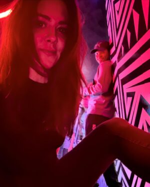 Camille Guaty Instagram - We tripped out on art in Santa Fe today! 

#meowwolf #santafe #immersive #immersiveart #art #psychedelic