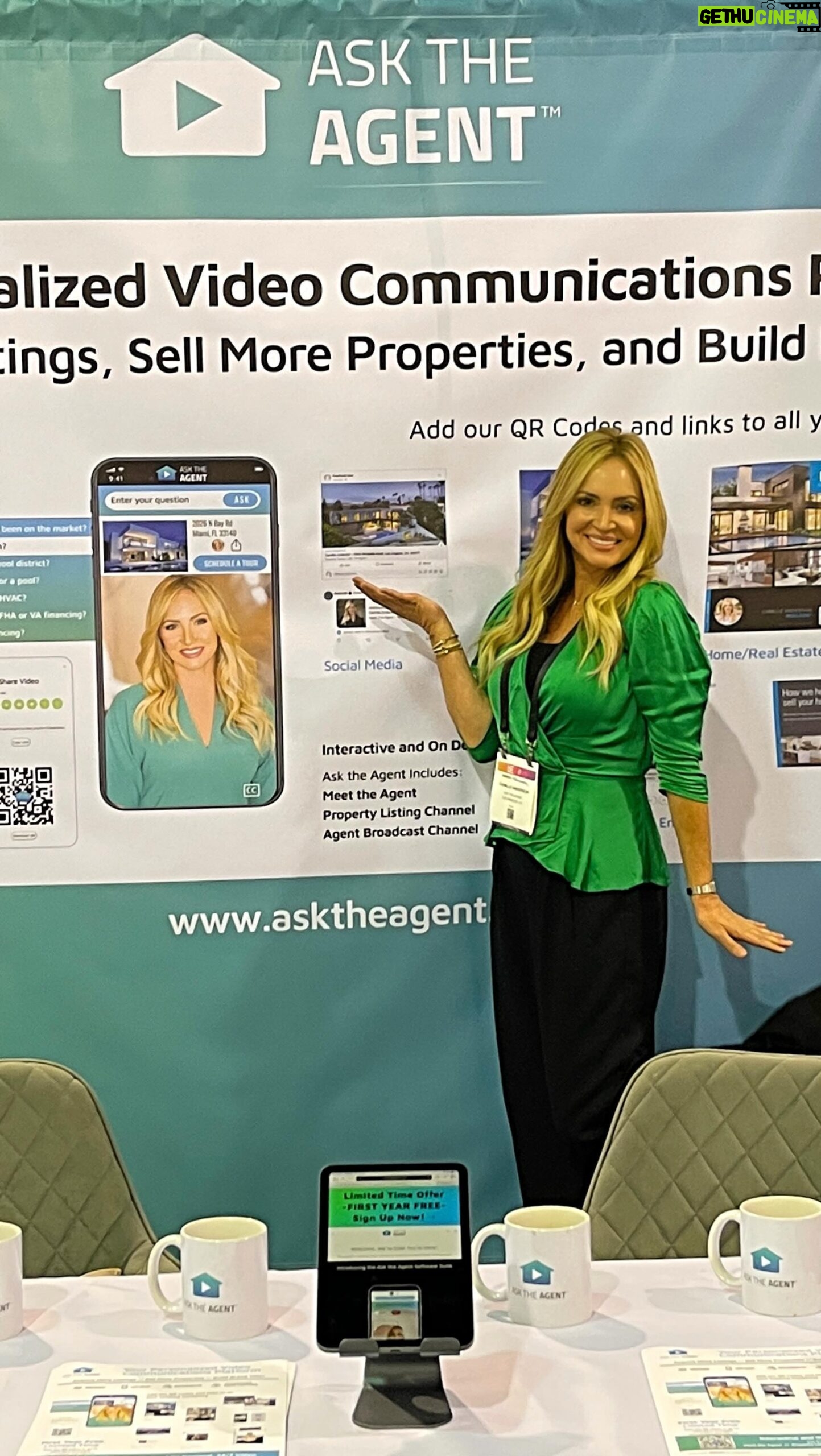 Camille Anderson Instagram - Ask the Agent is our new real estate tech company and we are so happy about the fantastic response! We recently exhibited at the California Association of Realtors conference in Anaheim, CA. Next stop ➡️ We are presenting in Ft. Worth and New Orleans!