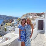 Camille Anderson Instagram - Next up… Santorini! 🇬🇷 Vibrant hughes of blue and crisp white. We loved browsing in the adorable shops, taking in the views, and exploring the quaint and historic towns of both Oia and Fira. Santorini is gorgeous 🔵⚪️ #santorini #greece #happy13th