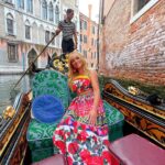 Camille Anderson Instagram - Venice was one of our favorite cities that we visited for Brooklyn’s big 13th birthday trip! We landed in the evening and took a boat to Venice with all the twinkling lights and the beautiful night sky. It was magical! We did all the Venice things… 🛶 Gondola ride through the canals 💎 Wandered around the maze-like alleyways and perused the local boutiques 🍨 Daily gelato (duh!) 🍝 Pasta lunch in the rain and… 💣 Last two slides for the professional Italian photo bombers in St Mark’s Square, who clearly knew what they were doing. Watch as they move in. 😅 Epic!