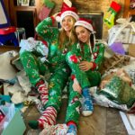 Camille Anderson Instagram - 🎄California Christmas ✝️ It was a beautiful month of celebrating the Holiday Season. From fireworks in Manhattan Beach, a Holiday work party in Newport Beach, a WinterWonderland soirée in Los Angeles and ice skating in Temecula. We covered it all ❤️ I’m thankful for family, all of YOU, and this sweet beauty by my side. Every Christmas is a joy through Brooklyn’s eyes. Merry Christmas & Happy Holidays my dear Instagram family! How was your December? Magical, I hope! 💫 #jesusisthereasonfortheseason #christmasinspo #santaandmrsclaus #christmasready #deckthehalls #christmasmagic #tistheseason #cozychristmas