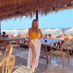 Camille Anderson Instagram - Exploring the magnificent beaches and castles of Rhodes, Greece. So much history and beauty here! 🏰 #rhodes #rodas #greece🇬🇷