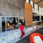 Camille Anderson Instagram - Aspen Aprés Ski and snacks with @limelighthotel in my favorite room at the hotel! Their lounge is providing major inspiration.🫶🏼 #limelightaspen