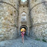 Camille Anderson Instagram - Exploring the magnificent beaches and castles of Rhodes, Greece. So much history and beauty here! 🏰 #rhodes #rodas #greece🇬🇷