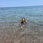 Camille Anderson Instagram - Exploring the magnificent beaches and castles of Rhodes, Greece. So much history and beauty here! 🏰 #rhodes #rodas #greece🇬🇷