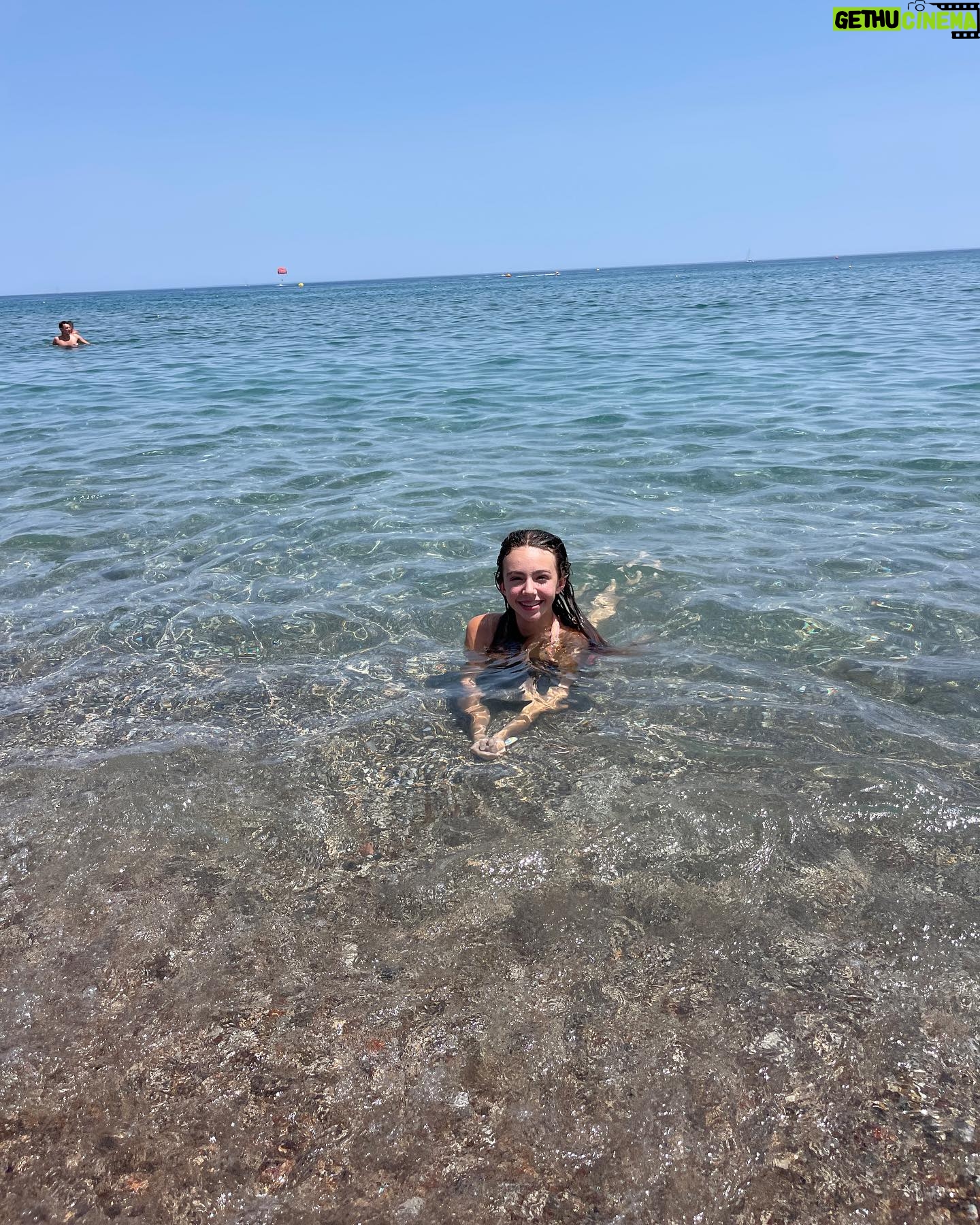 Camille Anderson Instagram - Exploring the magnificent beaches and castles of Rhodes, Greece. So much history and beauty here! 🏰 #rhodes #rodas #greece🇬🇷
