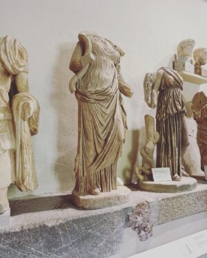 Camille Anderson Instagram - Visiting Nafplio, Greece and the Theatre of Epidaurus, which was built in 500 BC. 🤯 Famous for the acoustics, concerts are still held here! Last slide for the on site museum with statues from 120 AD. What an experience! We are mesmerized. Thank you to my dear friends @celebritycruises for taking such good care of us! #nafplio #greece🇬🇷 #happy13th