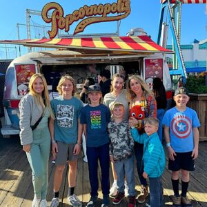 Camille Anderson Instagram - Such a fun time with this crew… sister and her 5 boys! I learned that rough housing is part of brotherly love 😅Omg they’re all so adorable! #springbreak #familytime❤️