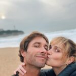 Camille Lou Instagram – “La mesure de l’amour, c’est d’aimer sans mesure” – Saint Augustin 
@romainlaulhe ❤️