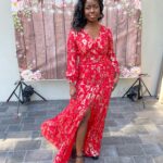 Camille Winbush Instagram – This is the story of how I took all the flowers and maybe sprained my big toe at @gabriellegumbs wedding…Swipe for a great time